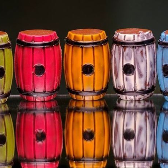 57 | Форма для шоколадных конфет &quot;Боченок&quot; (275*175мм)