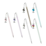 Ручка шариковая, масляная, Basir, синие чернила, серия "Зайчиха", с брелоком, 36 шт