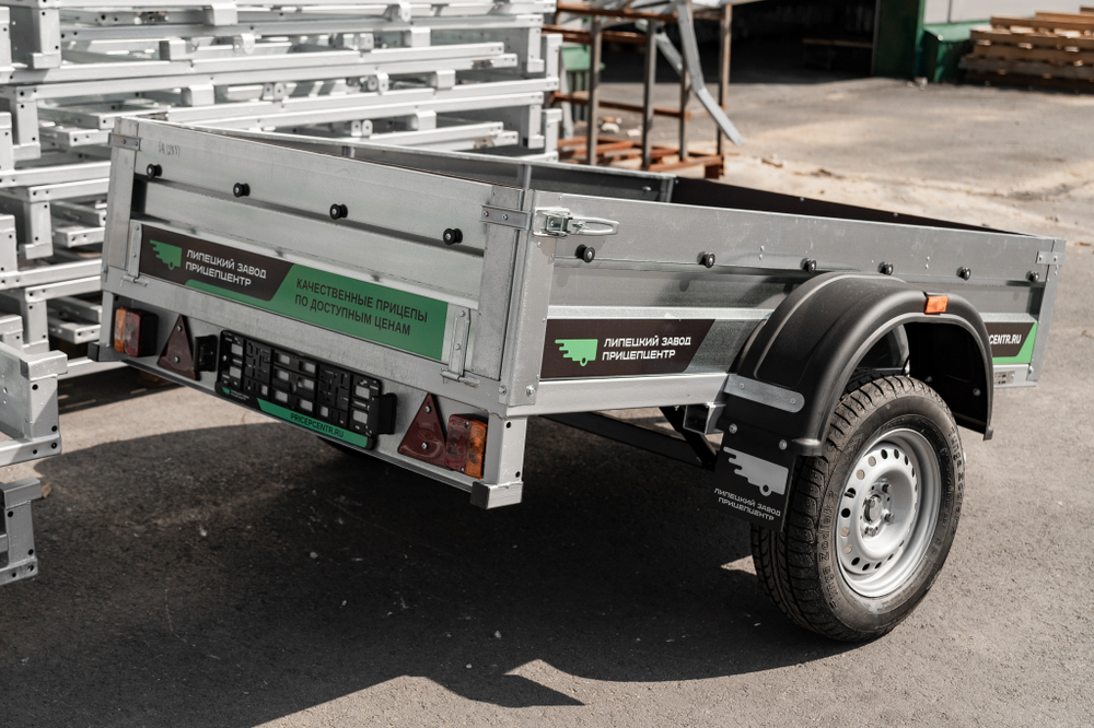 Прицеп Атлант 2013 с бортами 30 см.