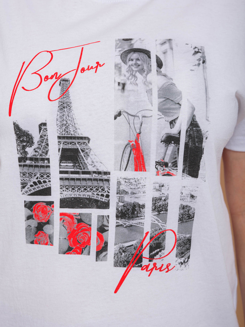 Футболка Фк-127П/белый-париж