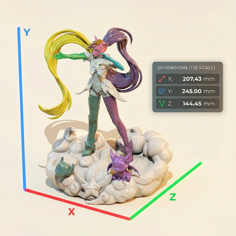 Фигурка Star Guardian Jinx - Diorama Figure