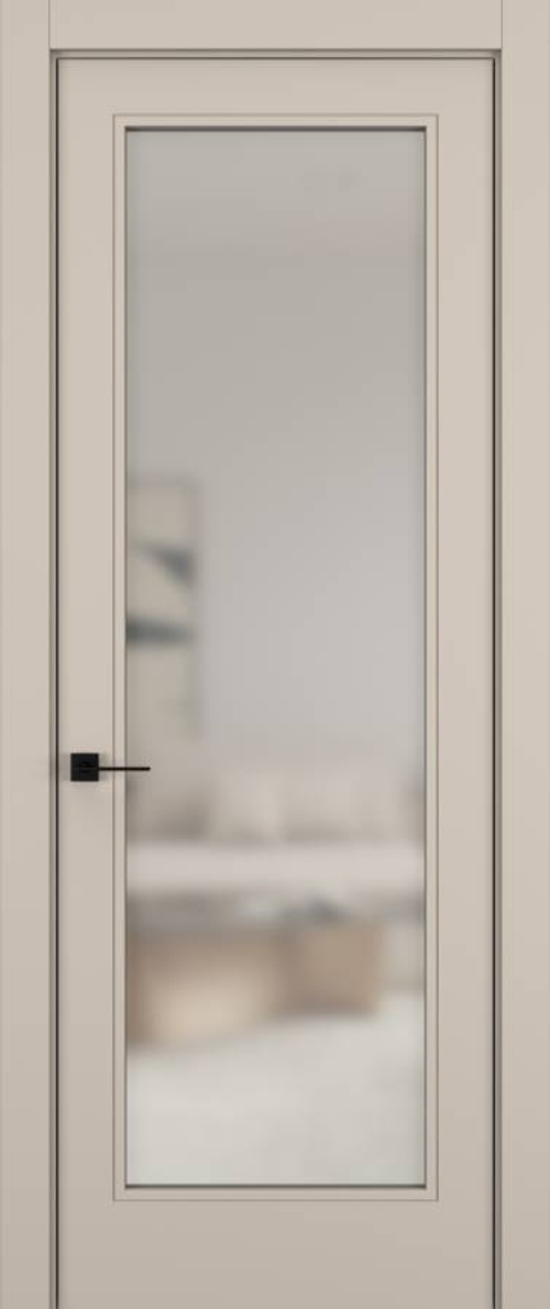 Дверь 01V HARMONY Матовый Светлый Бежевый