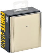 FORTE&PIANO Выключатель карточный 30А FP443 ваниль IEK