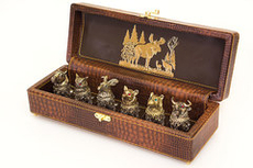 Стопки-перевертыши «Звери №3» 6 шт.