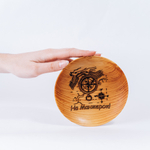 Деревянная тарелка Art of Siberia На МАНЖЕРОК из сибирского кедра T135