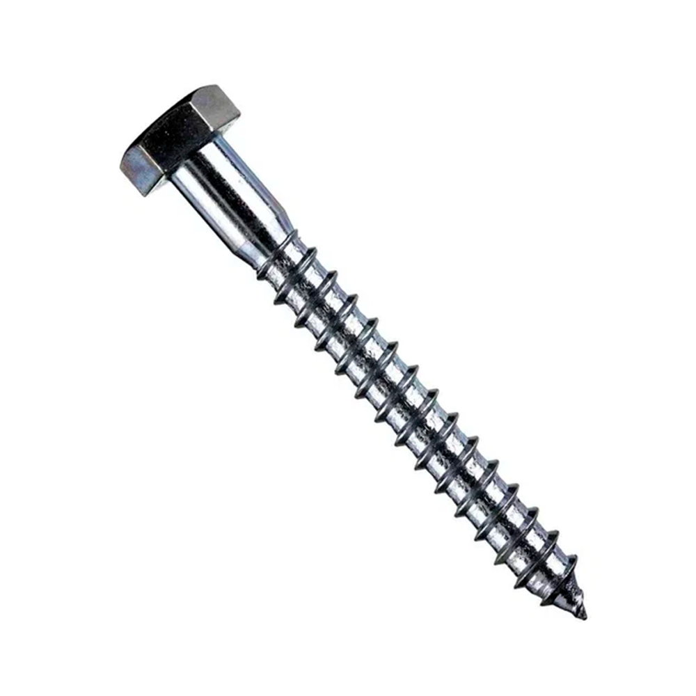 Шуруп для лаг и реек с шестигр. гол. DIN571 6*130 (100 шт)