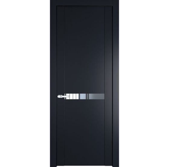 Межкомнатная дверь эмаль Profil Doors 1.4P нэви блу зеркало