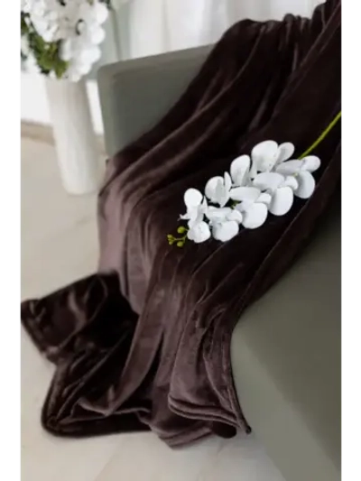 Плед-покрывало домашний 200х220 для дивана и кровати