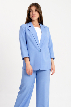 Жакет женский 3881зпб, сизый #38Сиз043881зпб