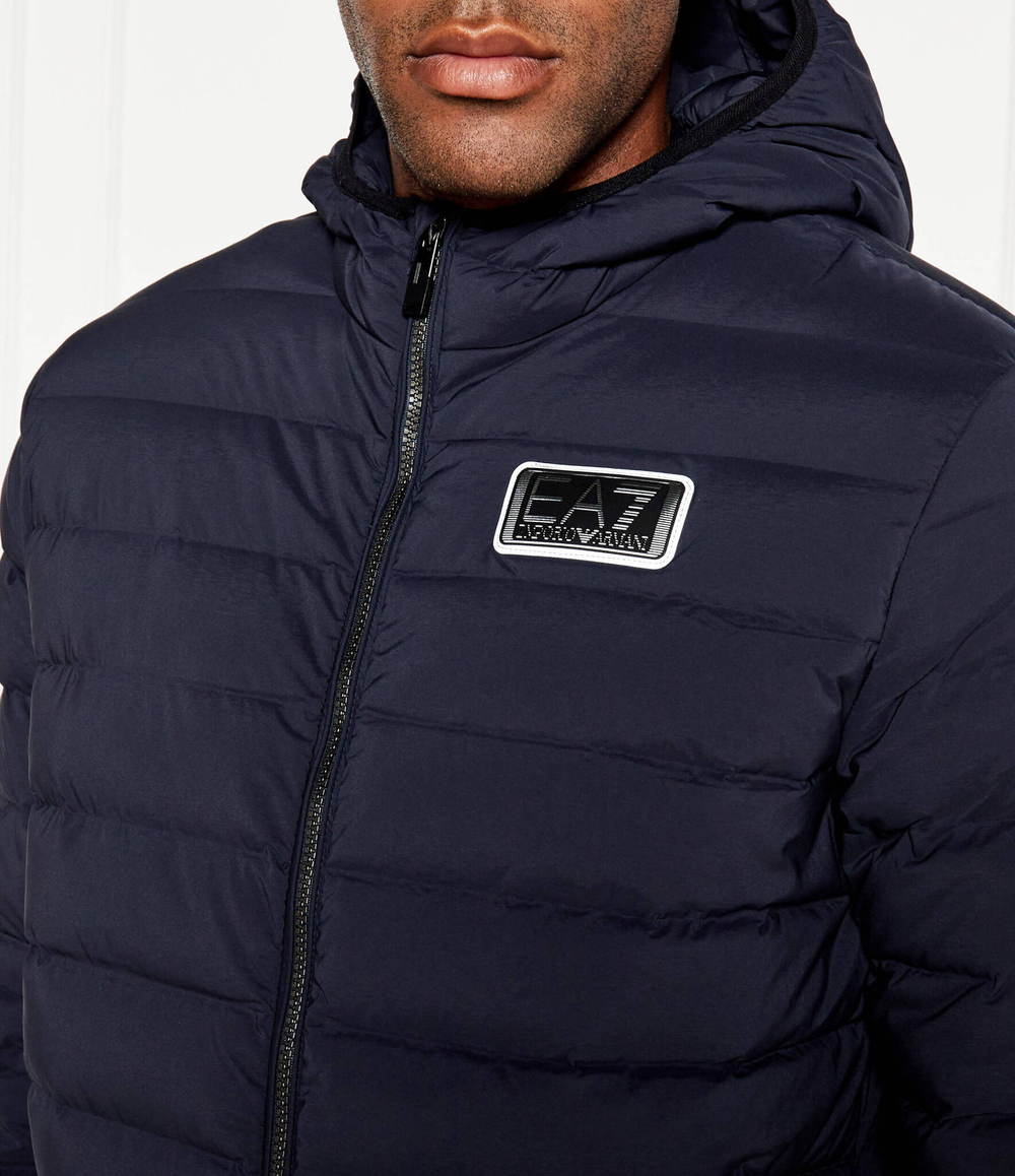 Пуховая куртка EA7 - темно-синий(6DPB16 PNHAZ)