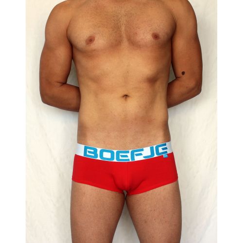 Мужские трусы хипсы красные Boefje