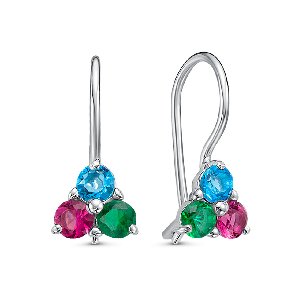 Серьги из серебра 925 пробы