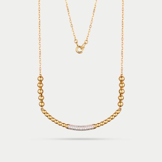 Колье золотое