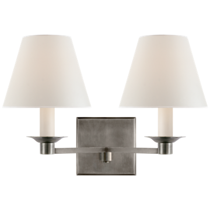 Настенный светильник Visual Comfort Evans Double Arm Sconce (Open Box)