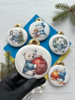 Имбирные пряники новогодние 2025 год