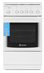 Плита газовая DE LUXE 5040.20гэ (кр) ЧР (эл.духовка)