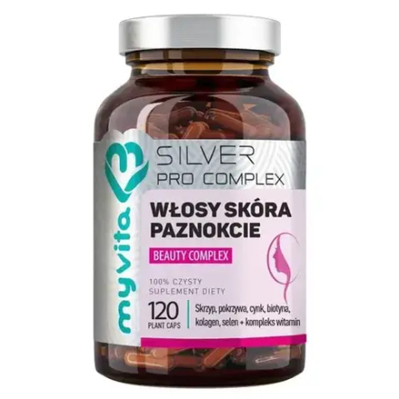 MyVita Silver Hair Skin Nails - 120 капсул