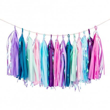 Гирлянда тассел "Русалочка"