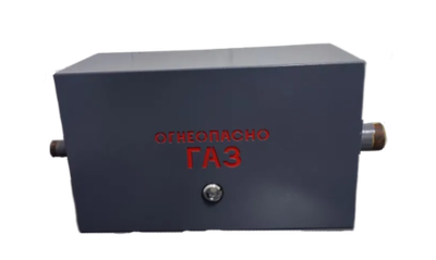 Шкафной газораспределительный пункт ГРПШ ОХТА-RF-25-1-ЛП (серый)