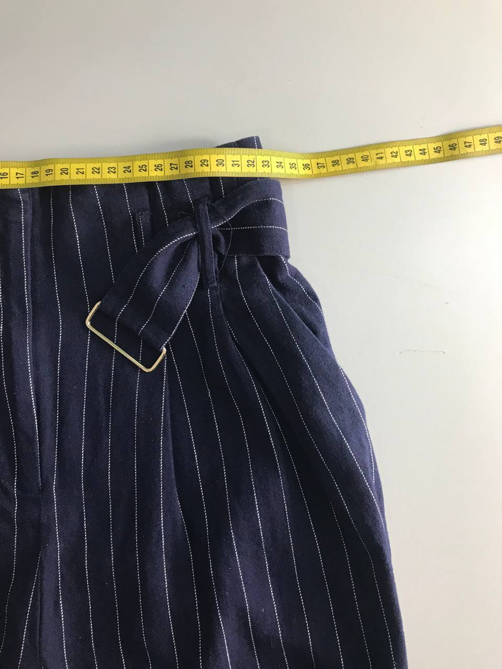 Брюки Topshop в полоску, маркировка 34, визуально на 40 размер