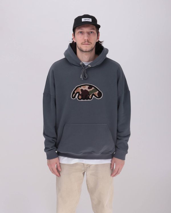 Худи CamoLogo Серый - фото 1