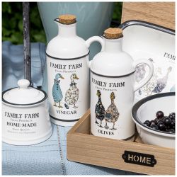 БУТЫЛКА ДЛЯ МАСЛА LEFARD "FAMILY FARM" 430 МЛ 18 СМ (КОР=32ШТ.)