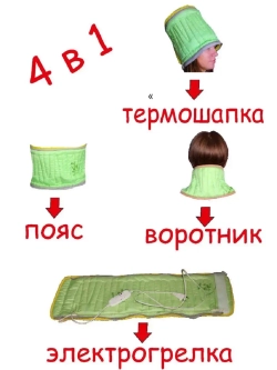 Грелка электрическая электрогрелка для тела