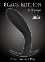 Анальная пробка Strong Force Anal Plug Black 4215-01Lola
