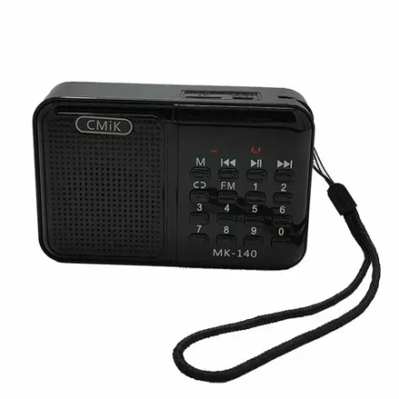 Радиоприёмник аккумуляторный CMIK MK-140 USB/FM