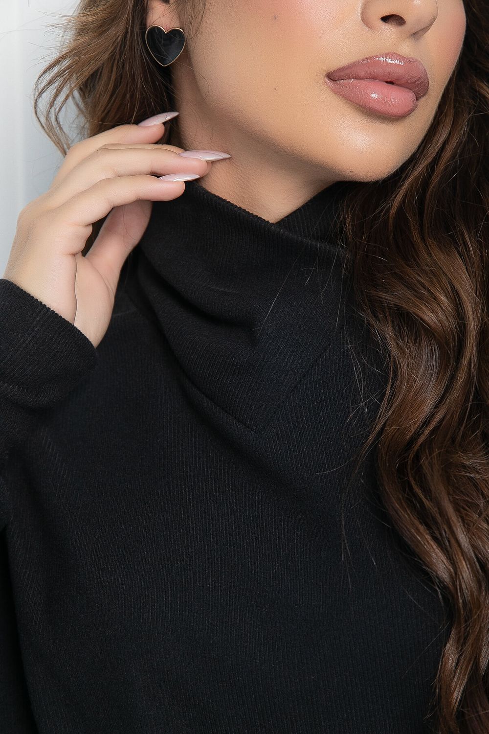 Водолазка Моди (черная) Б11277 LT Collection