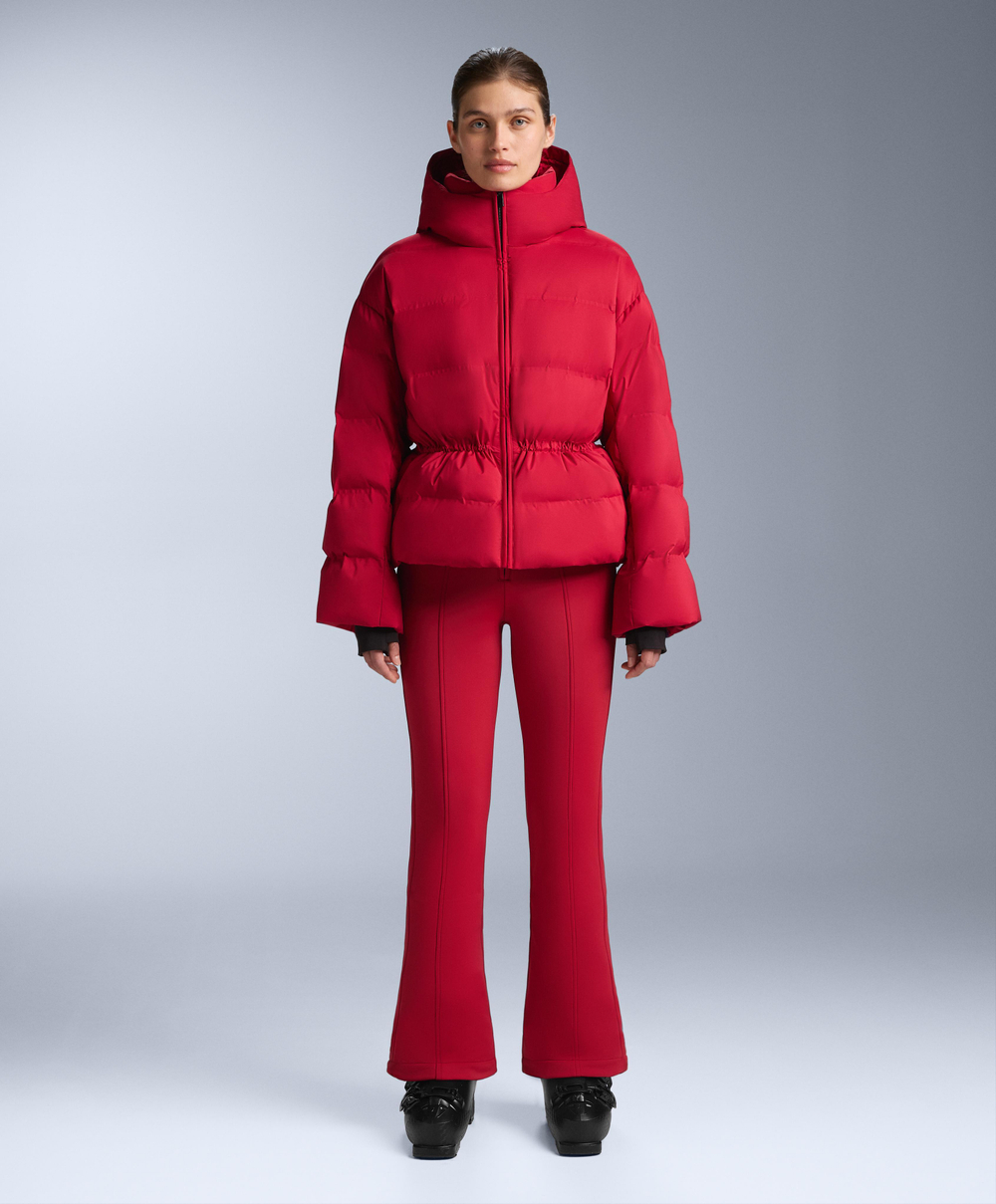 Oysho Водостойкий комбинезон клеш SKI, красный