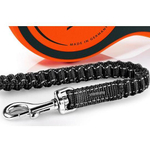 FLEXI рулетка Xtreme M ремень 5 м до 35 кг, черный/оранжевый