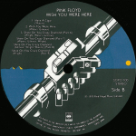 Pink Floyd / Wish You Were Here (LP)