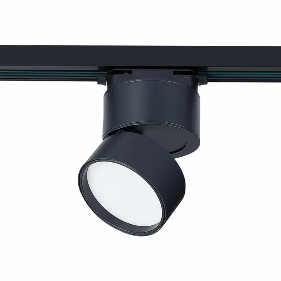 ST651.446.09 Св-к трек. Черный LED 1*9W 4000K 720Lm Ra>90 120° IP20 D85xH122 170-240VV БЭЙС