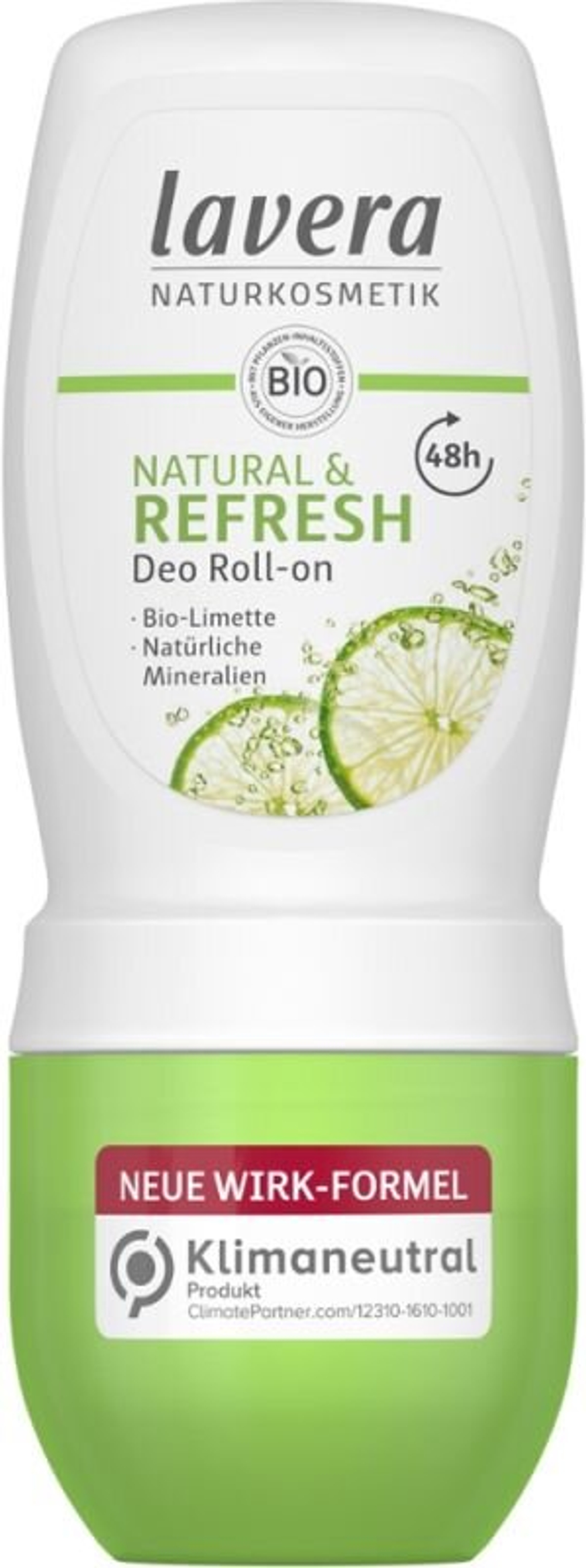 Шариковый дезодорант Lavera Natural & Refresh, 50 мл