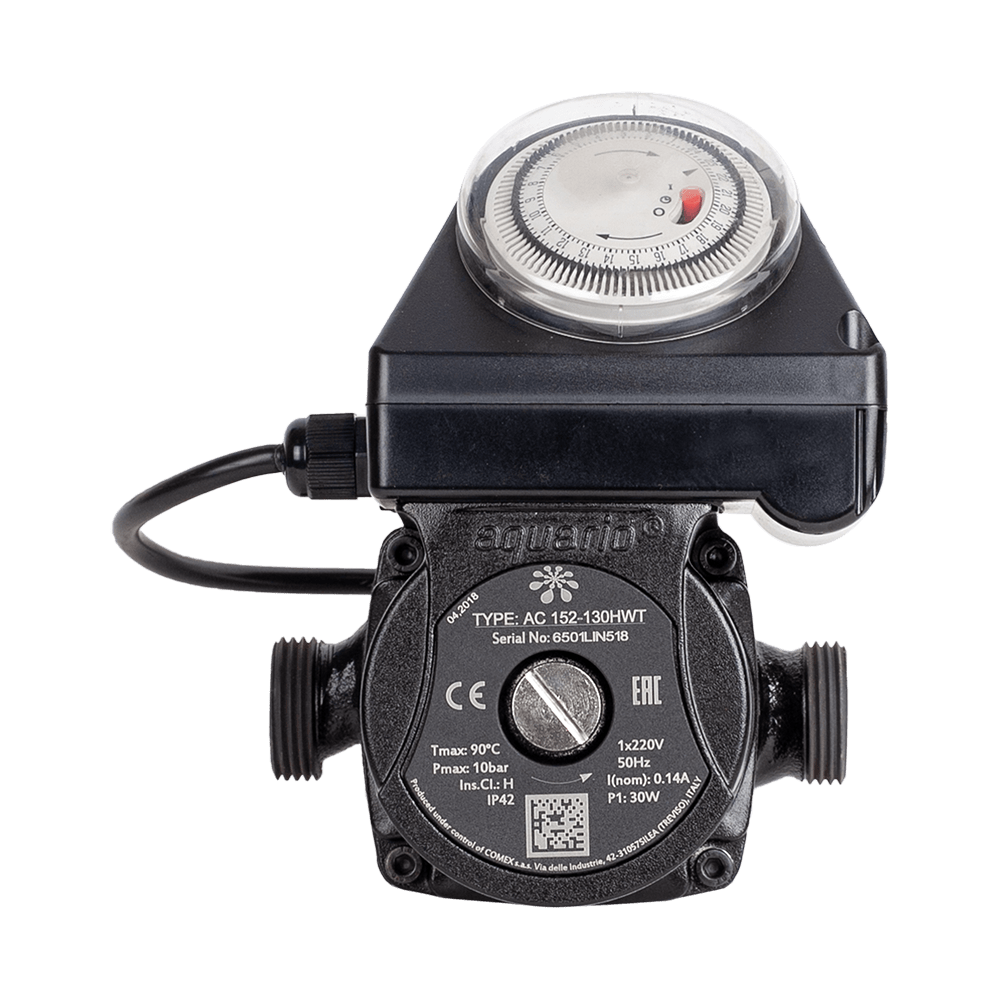 Насос циркуляционный Aquario AC 152-130HWT для ГВС