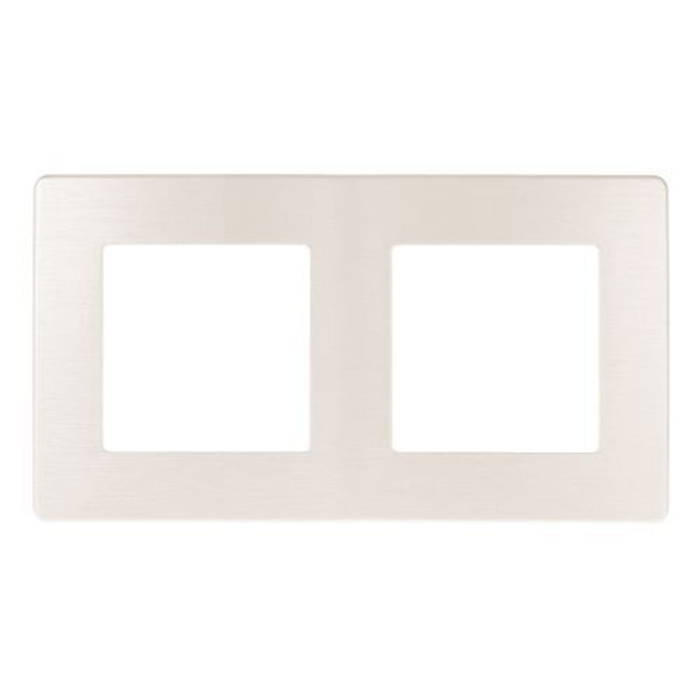 Рамка 2-м 12-5102-15 сатин перламутр Эра Б0052518