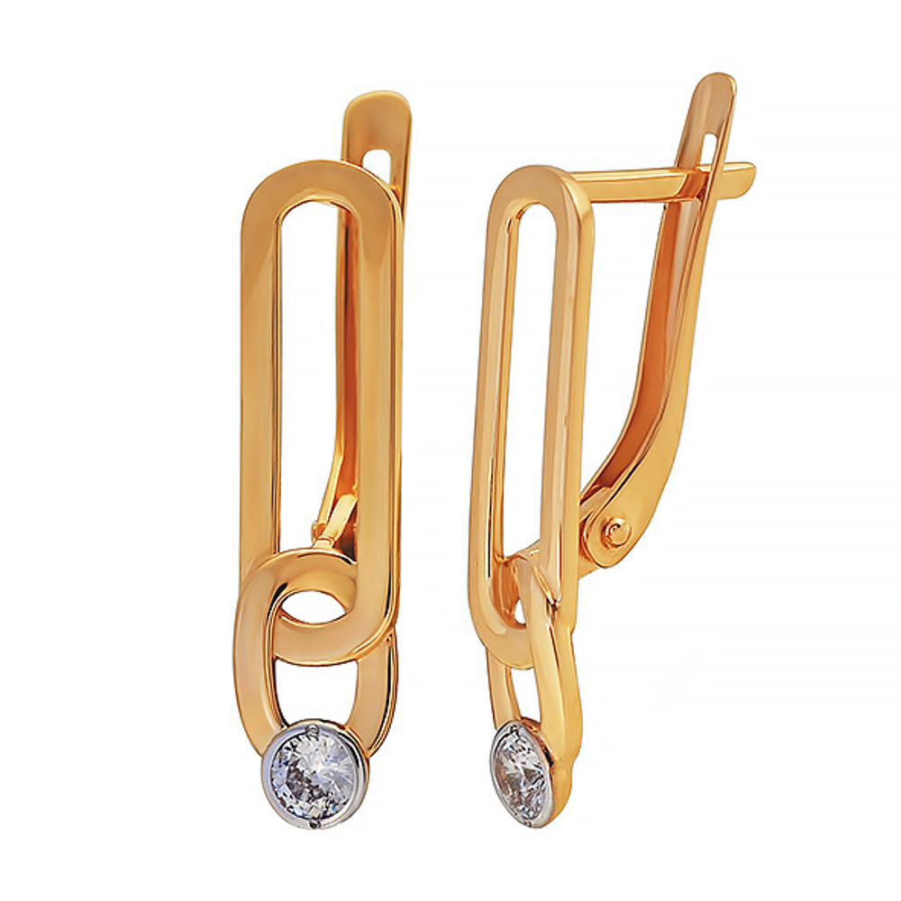 Серьги из золота 585 пробы