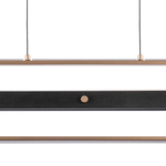 723347 Люстра LODI LED 36W 3240LM ЧЕРНЫЙ 3000K