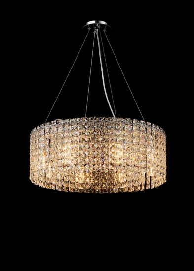 NW039-ф600*H210(1200) CHROME (1) Люстра NW #