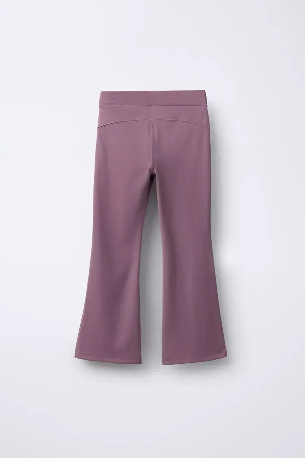 ZARA ЛЕГИНСЫ FLARE С ДЕКОРАТИВНОЙ СТРОЧКОЙ, ТЕЛЕСНО-РОЗОВЫЙ