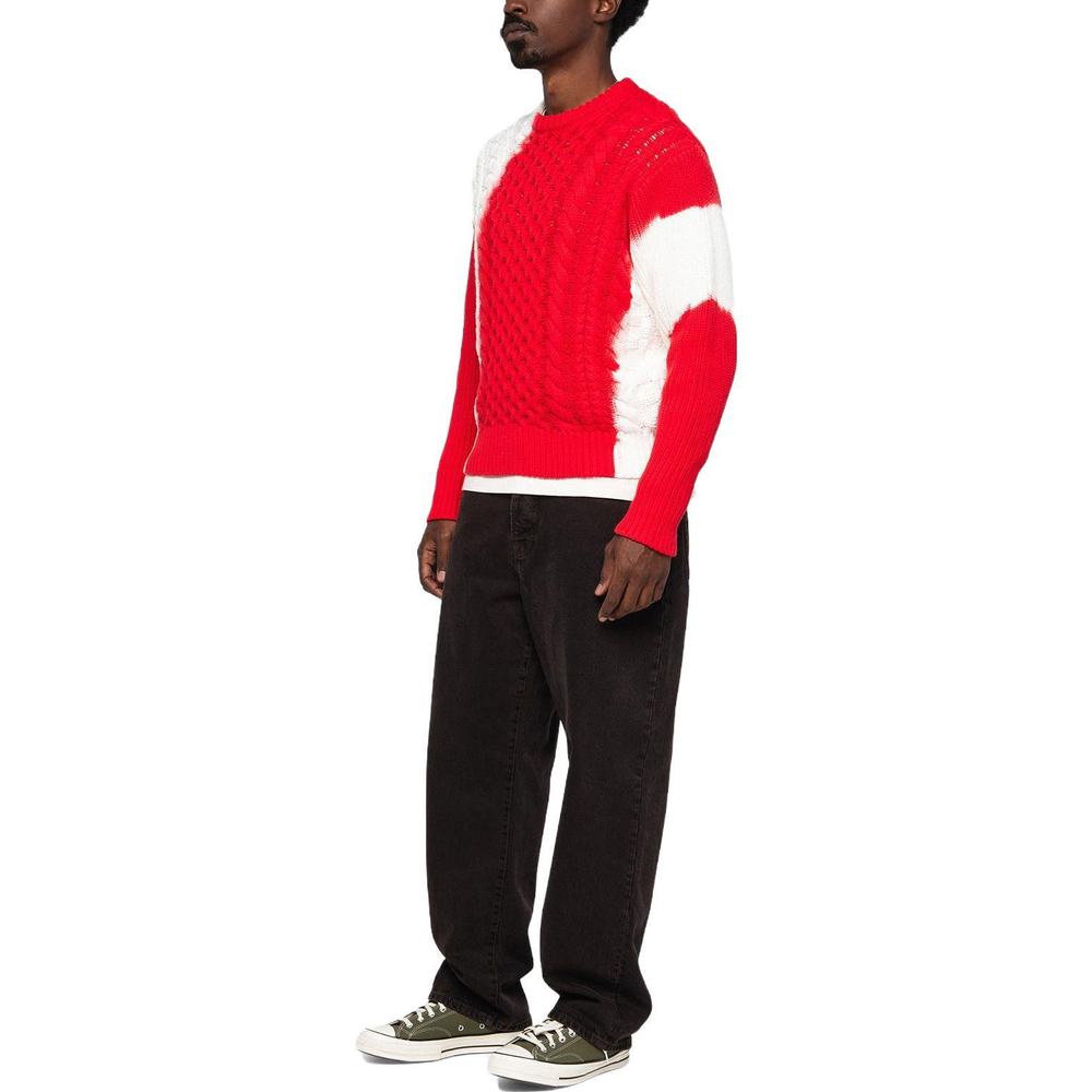 Свитеры Stussy FW23 TIE DYE FISHERMAN SWEATER, 117188