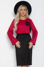 Костюм Анджело (черно-красный) К12588-25 LT Collection