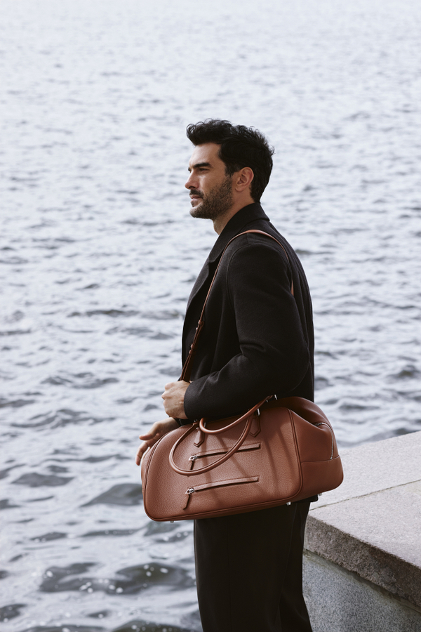 Сумка DUFFEL карамельного цвета