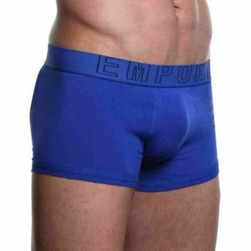 Мужские трусы боксеры синие Emporio Armani Eagle Blue Boxer