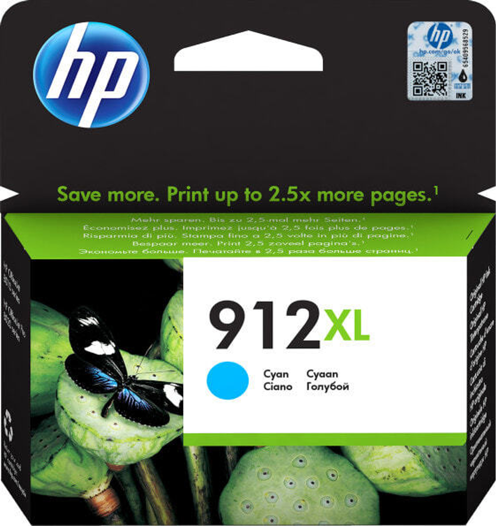 HP 912 Подлинный Голубой 1 шт 3YL81AE