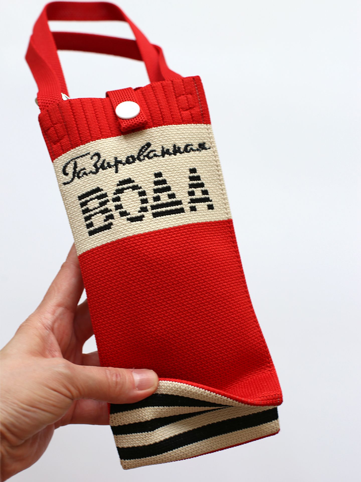 Сумка мини "Газвода красная"