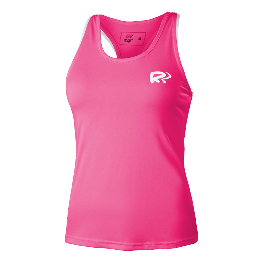 Женская теннисная майка Racket Roots Teamline Tank Top Women - Pink