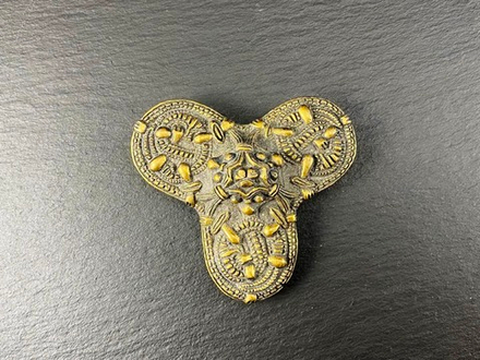 Фибула. Берген 10-11 в. (трилистник)