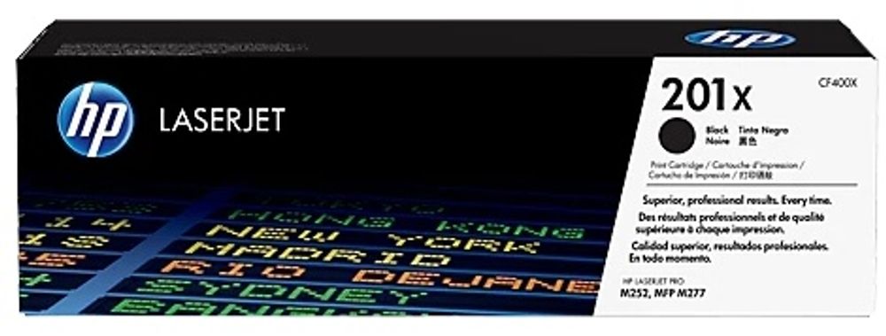 Картриджи HP CF400X черный